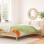Happy Pebbles â¢ Organic Geometry Bold Pastels Duvet Cover Gallery Image 2
