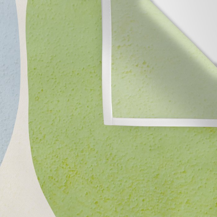 Happy Pebbles â¢ Organic Geometry Bold Pastels Wall Tapestry Gallery Image 3