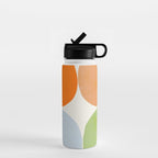 Happy Pebbles â¢ Organic Geometry Bold Pastels Water Bottle Gallery Image 1