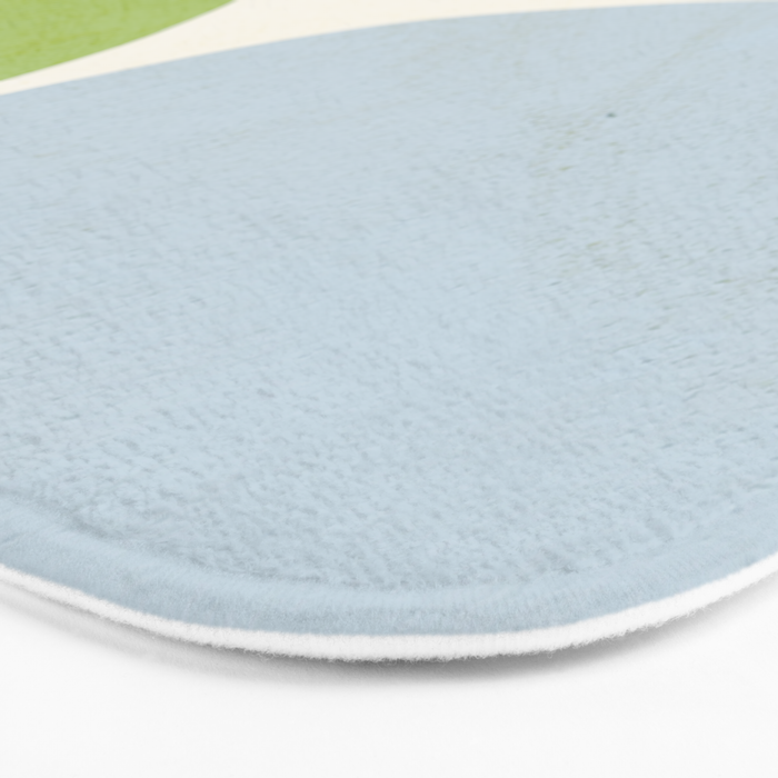 Happy Pebbles â¢ Organic Geometry Bold Pastels Bath Mat Gallery Image 3