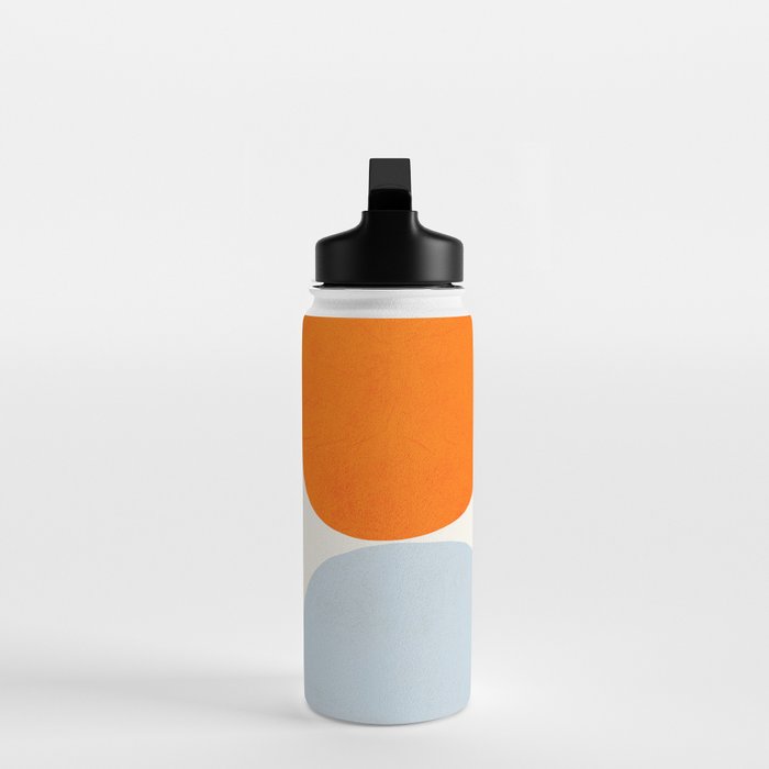 Happy Pebbles â¢ Organic Geometry Bold Pastels Water Bottle Gallery Image 3