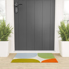 Happy Pebbles â¢ Organic Geometry Bold Pastels Welcome Mat Gallery Image 3