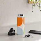 Happy Pebbles â¢ Organic Geometry Bold Pastels Water Bottle Gallery Image 4