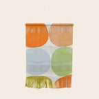 Happy Pebbles â¢ Organic Geometry Bold Pastels Wall Hanging Gallery Image 1
