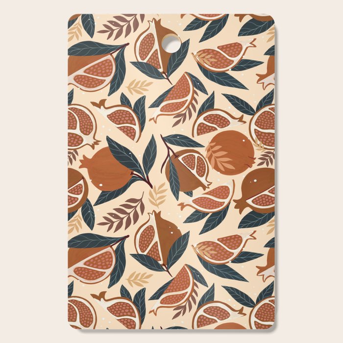 Pomegranate - Terracotta Cutting Board Gallery Image 1