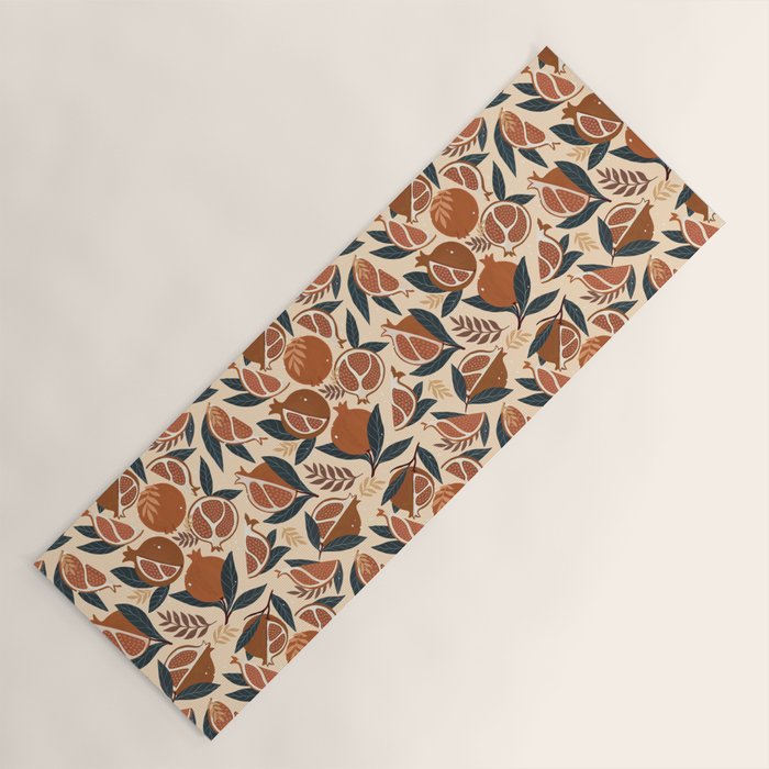 Pomegranate - Terracotta Yoga Mat Gallery Image 1
