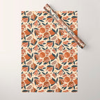 Pomegranate - Terracotta Wrapping Paper Gallery Image 1