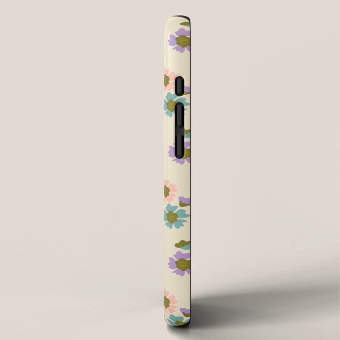 Blooming Flower - Cream  iPhone Case Gallery Image 2