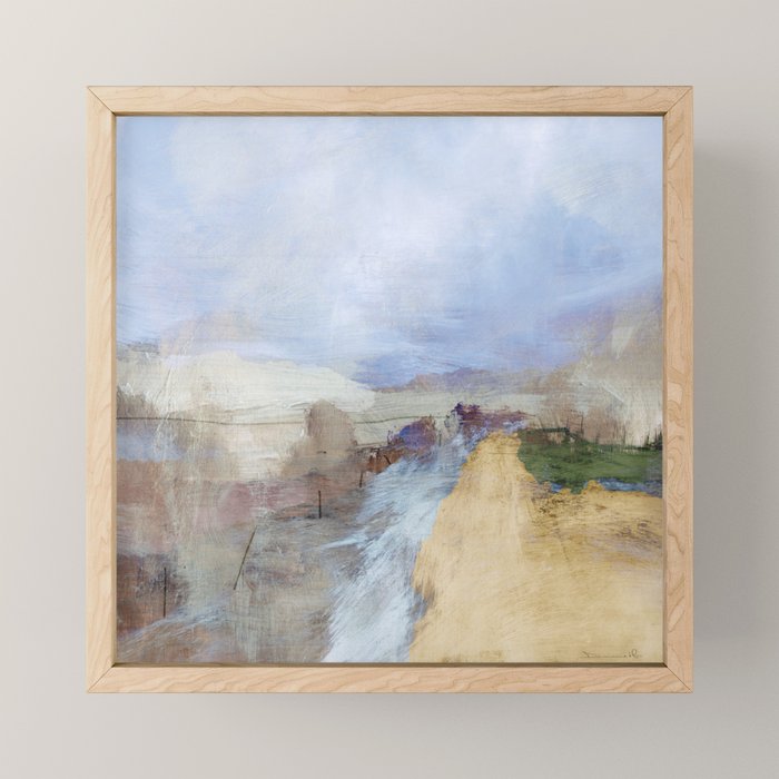 Abstract Landscape Mini Art Print Gallery Image 1