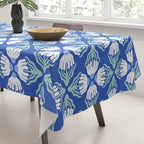 Funky Wavy Daisy Pattern Tablecloth Gallery Image 3