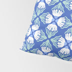 Funky Wavy Daisy Pattern Pillow Sham Gallery Image 4
