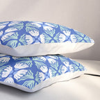 Funky Wavy Daisy Pattern Pillow Sham Gallery Image 3
