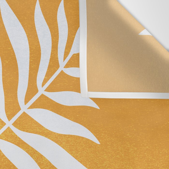 Wild Ferns: Tulip Yellow Edition Wall Tapestry Gallery Image 3