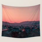 Kyoto sunset Wall Tapestry Gallery Image 4