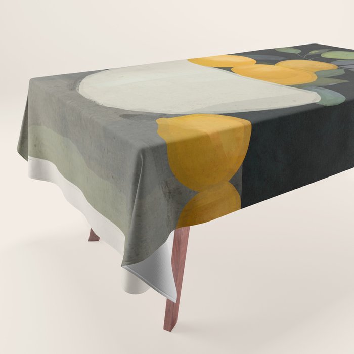 Bowl of Lemons Tablecloth Gallery Image 1