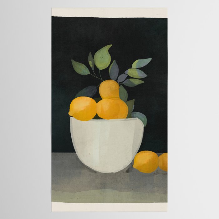Bowl of Lemons Tablecloth Gallery Image 2