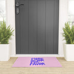 More Amor por favor - brush typography love quote Welcome Mat Gallery Image 3
