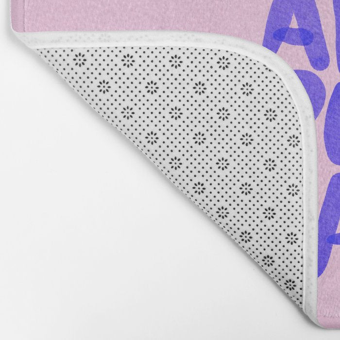 More Amor por favor - brush typography love quote Bath Mat Gallery Image 2