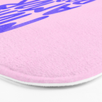 More Amor por favor - brush typography love quote Bath Mat Gallery Image 3