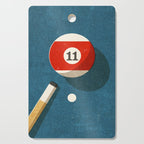 BILLIARDS / Ball 11 Cutting Board Gallery Image 1