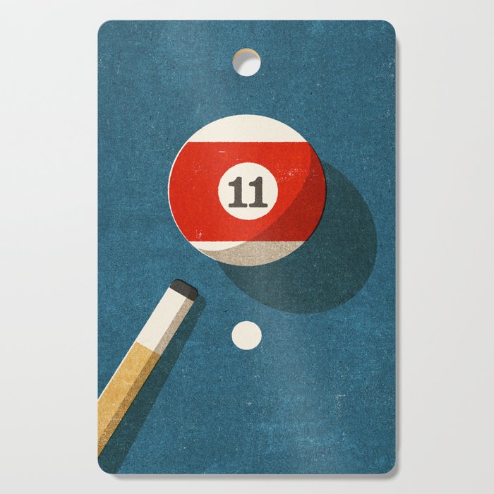 BILLIARDS / Ball 11 Cutting Board Gallery Image 1