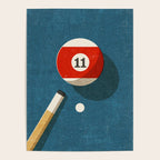 BILLIARDS / Ball 11 Poster Gallery Image 4