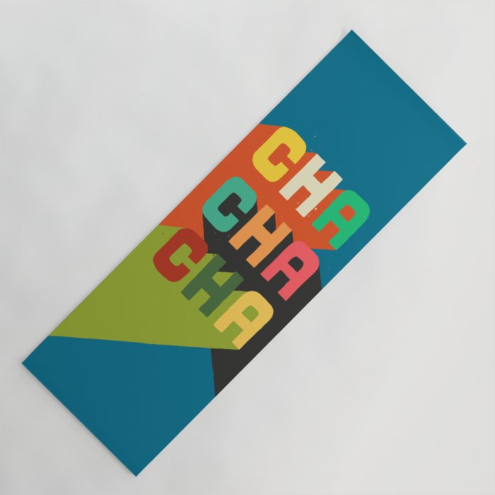 Cha cha cha Yoga Mat Gallery Image 1