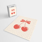 Cherry Bow Delight Jigsaw Puzzle Gallery Image 2