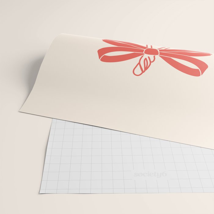 Cherry Bow Delight Wrapping Paper Gallery Image 2