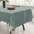 Modern Minimal Line Abstract XXIV Tablecloth Gallery Image 3