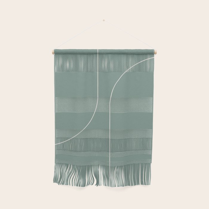 Modern Minimal Line Abstract XXIV Wall Hanging Gallery Image 1