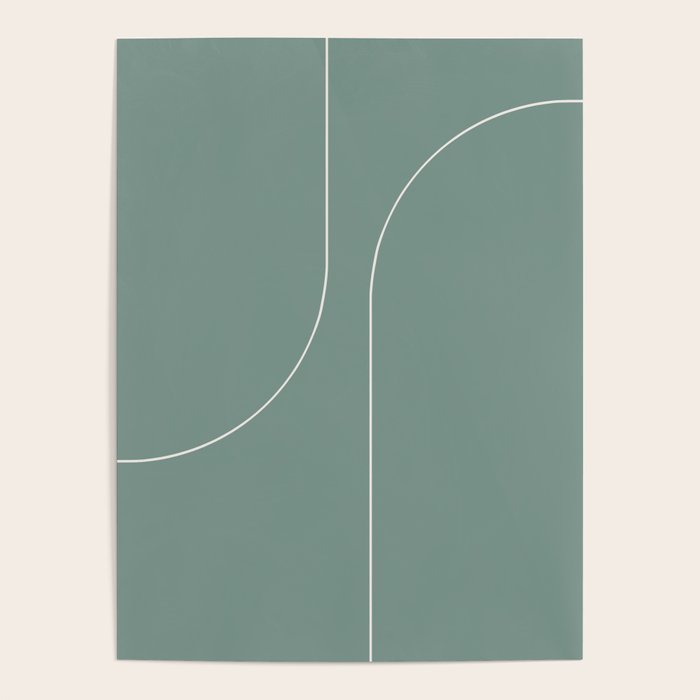 Modern Minimal Line Abstract XXIV Poster Gallery Image 4