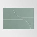 Modern Minimal Line Abstract XXIV Rug Gallery Image 2