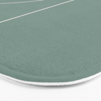 Modern Minimal Line Abstract XXIV Bath Mat Gallery Image 3
