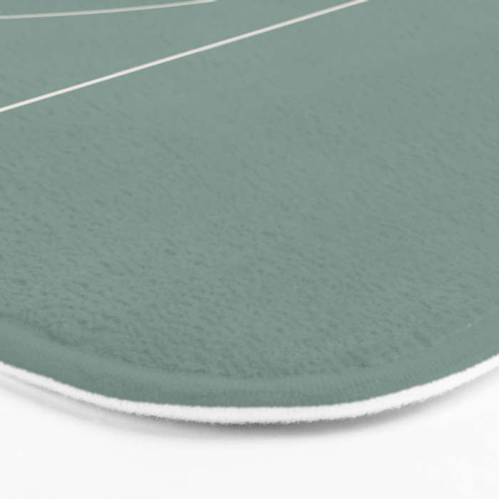 Modern Minimal Line Abstract XXIV Bath Mat Gallery Image 3