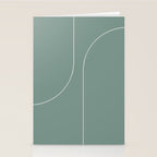 Modern Minimal Line Abstract XXIV Stationery Card Gallery Image 2