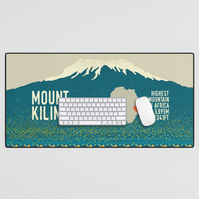 Mount Kilimanjaro Desk Mat Gallery Image 1