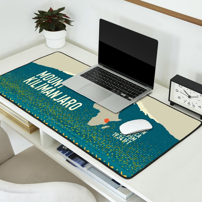 Mount Kilimanjaro Desk Mat Gallery Image 2