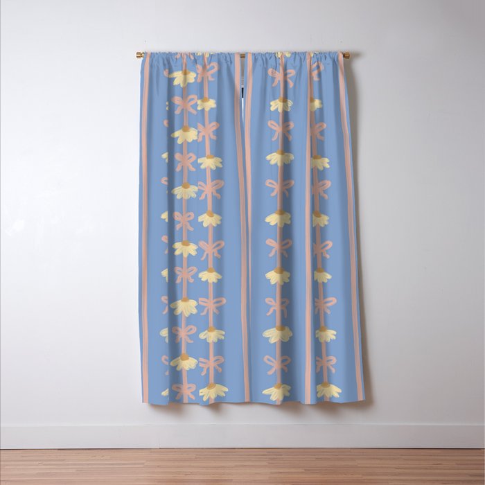 Daisy nostalgia III Window Curtain Gallery Image 3