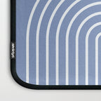 Periwinkle Blue Minimalist Laptop Sleeve Gallery Image 3