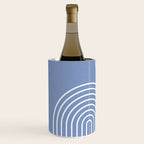 Periwinkle Blue Minimalist Wine Chiller Gallery Image 2