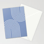 Periwinkle Blue Minimalist Stationery Card Gallery Image 2
