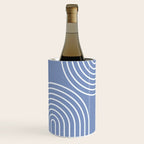 Periwinkle Blue Minimalist Wine Chiller Gallery Image 1