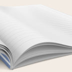 Periwinkle Blue Minimalist Notebook Gallery Image 2