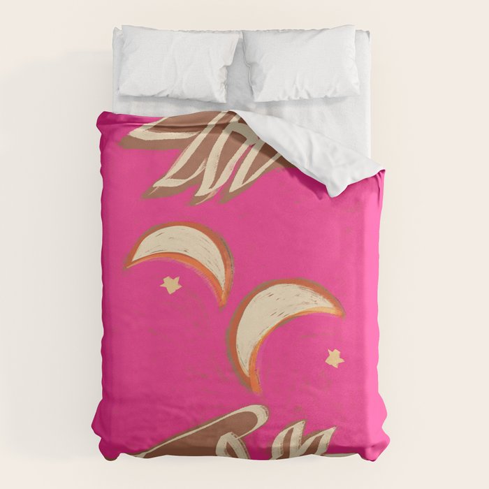 A Couple Of Moons Duvet Cover Gallery Image 6