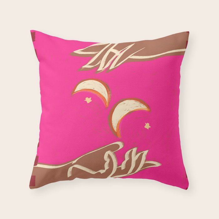 A Couple Of Moons Throw Pillow Gallery Image 6