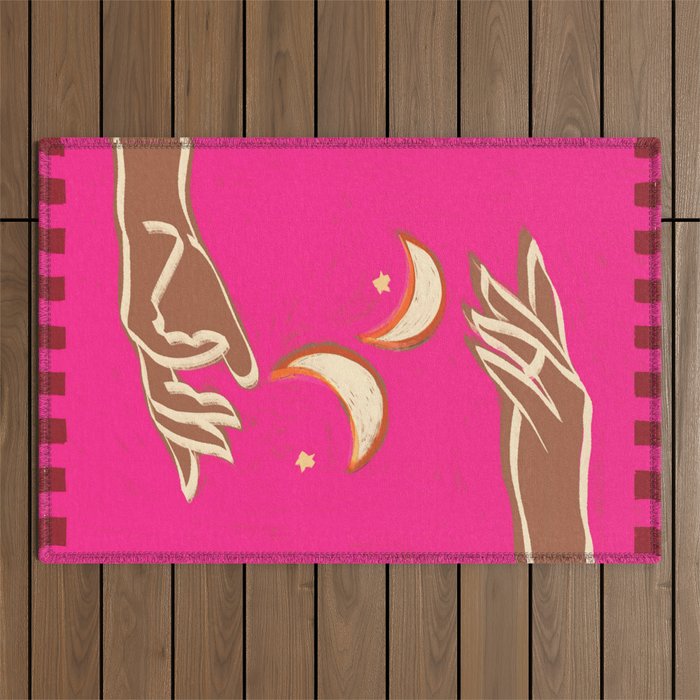 A Couple Of Moons Outdoor Rug Gallery Image 1