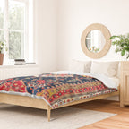 Qashqaâi Kashkuli Fars Southwest Persian Rug Print Duvet Cover Gallery Image 2