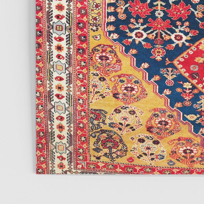 Qashqaâi Kashkuli Fars Southwest Persian Rug Print Poster Gallery Image 3