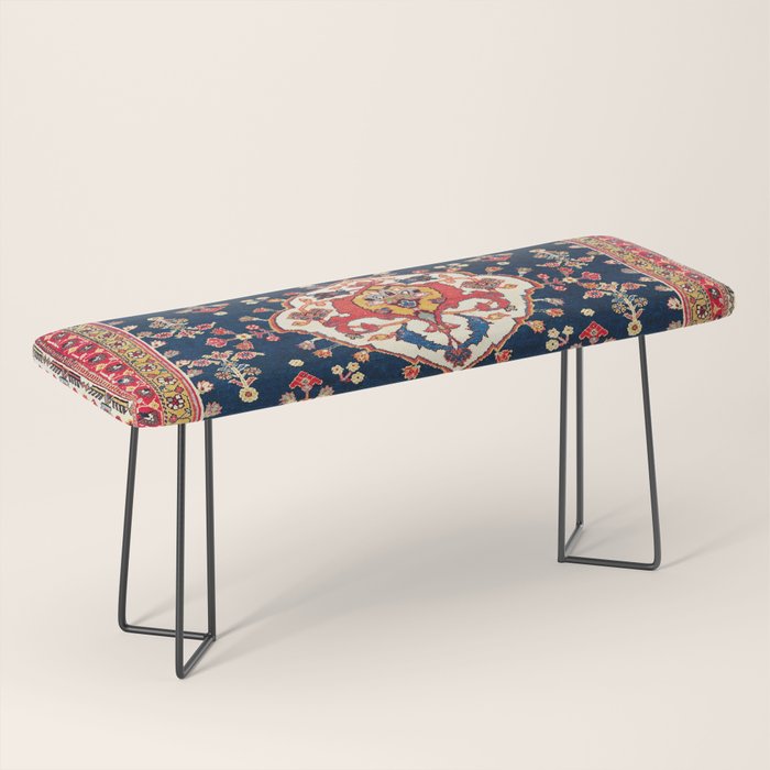 Qashqaâi Kashkuli Fars Southwest Persian Rug Print Bench Gallery Image 1